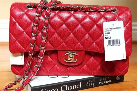 chanel mini classic flap bag red|Chanel classic flap bag price.